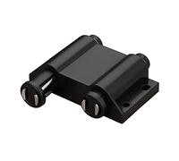 Pestillos de empuje magnéticos, Cerradura de puerta magnética doble táctil 4 piezas, tipo empuje, se puede abrir for persianas gabinete ABS