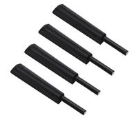 Pestillos magnéticos a presión, 4/6 piezas de pestillo de puerta de empuje para abrir herrajes de liberación de empuje resistentes con tornillos de instalación para cajón de gabinete