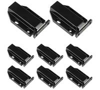 Pestillos Magnéticos De Empuje For Puertas, 8 O 15 Unidades, For Abrir Puertas, Cajones Y Armarios De Cocina.(Black 8PCS)