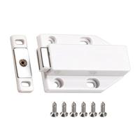 Pestillos Magnéticos Para Puerta De Gabinete Con Juego Tornillos Instalación Fija 4 Orificios Para Integración Suave Los Muebles Abridor Puerta Gabinete Sin Manija
