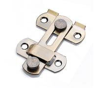 Pestillos para puertas, Acero Inoxidable Cierre Del Perno De Diapositiva De 180 Grados for Las Puertas De Gabinete Multicoloras(L Green Patina)