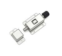 Pestillos para puertas, Perno De Barril De Acero Inoxidable 304, Cerradura Deslizante De 4 Pulgadas, 2-8 Pulgadas, 0,05 Pulgadas, for Puertas, Cercas De Windows(304 mirror)