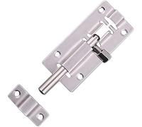 Pestillos para puertas, Perno De Cerradura De Puerta, Pestillo De Barril Deslizante De Acero Inoxidable for Puertas, 1 Paquete, Varios Tamaños(3 inches)