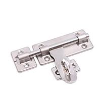 Pestillos tubulares, cerradura de pestillo, puerta corredera, deslizante Perno barril 4-8 pulgadas Acero grueso sólido resistente Más y privacidad(6in)(6in)