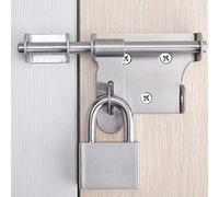 Pestillos tubulares, cerradura de pestillo, puerta corredera, pernos deslizantes 6 pulgadas, acero inoxidable resistente, perno barril