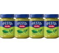Pesto Albahaca Y Rúcula Barilla Italiano Pecorino Romano Dop para Pasta 4x 190G