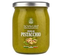 Pesto di Pistacchio Italiano Scyavuru 500 g | Pesto de Pistacho 60% | Auténtico Producto Gourmet de Sicilia | Ideal para Pasta, Salsas y Recetas Rápidas | Made in Italy BY NEXUSELL