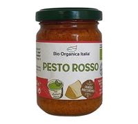 Pesto Rosso de Tomates Secos con Pecorino y Almendras Bio Demeter Organica Italia 130 gr