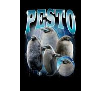 Pesto The Baby Penguin Notebook: Journal, paperback, 6x9 inches, 100 pages