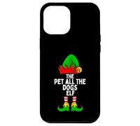 Pet All The Dogs Elf Matching Family Christmas Carcasa para iPhone 12 Pro MAX