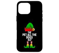 Pet All The Dogs Elf Matching Family Christmas Carcasa para iPhone 16 Pro MAX