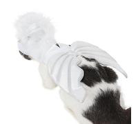 Pet Angel Wings - Accesorios para disfraz de perro, alas de gato, tamaño ajustable para un ajuste perfecto, tela suave, elegante decoración de alas para fiestas, cosplay, casa