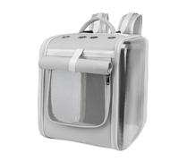 Pet Backpack， Bolsa Transparente Transpirable para Mascotas: Mochila cápsula Espacial acrílica, portátil para Perros/Gatos,For Pets(V7 V8)