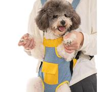 Pet Backpack Carrier, Adjustable Cat Legs out Travel Bag, 3 Sizes Portable Puppy Carrier for Small, Medium Dogs, Ideal for Hiking, Riding, and Outdoor Adventures