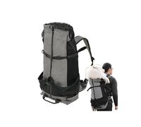 Pet Backpack, Large Capacity Dog Carrier Backpacks, Anti-Hair Pinching Pet Backpacks, Multifunctional Outdoor Large Dog Backpack to Prevent Escape, ultifunctional Backpack for Dogs, Prevent Escape Dog