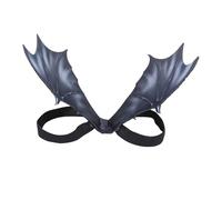 Pet Bat Wings - Cute Cat Dog Halloween Bat Wings | Adjustable Pet Costumes with Pumpkin Bells for Halloween Puppy Kitten Cosplay Props for Peț Dress Up Puppy Festival Party Club Outdoor