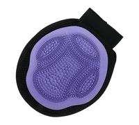 Pet Bath Brush, Dog Shower Brush Grooming Glove, 9.21x7.24x0.55 inches, Gentle Comfortable, Bathing Scrubber Tool for Bathroom Apartment Outdoor Indoor Travel Cats Dogs, Long and Short Haired Pets