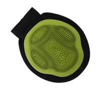Pet Bath Brush, Dog Shower Brush, Grooming Glove Pet Scrubber for Cleaning Long-Haired and Short-Haired Pets, Daily Bathroom Home, Apartment, Outdoor, Travel and Indoor Cats, 23.4x18.4x1.4cm