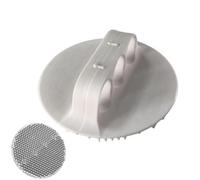 Pet Bath Brush For Cats - Puppy Shedding Comb Printing Material, Kitten Shedding Comb Pet Body Cleaning Brush With Knuckle Handle | Cat And Dog Pet Face And Massage, comb With Finger Ring Handl