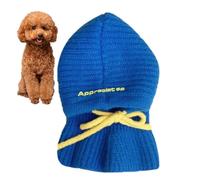 Pet Beanie Hat - Mohair Dog Winter Cap Warm Neck Ear Cover, Soft Knit Puppy Headwear, Comfortable Cold Weather Accessory, Cute Pet Outfit Apparel | Warm Dog Winter Hat for Small Medium Large Pets Outd