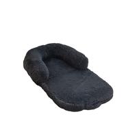 Pet Bed, Cama plegable for perros grandes de 71 x 39,4 x 11,8 pulgadas, de piel sintética lavable, ideal for personas que desean echar una siesta o dormir. Sofá ortopédico. ,For pets(Dark Gray)