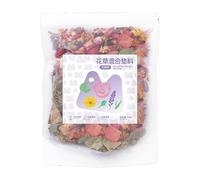Pet Bedding - 100g Dried Flower Cage Filler, Odor Control Absorbent Material, Calming Scent Habitat Decoration, Soft Nesting Liner, Animal Comfort Bedding, Moisture Absorption Layer, Enclosure Care