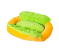 Pet Beds for Small Dogs - Plush Food Shape Washable Dog Bed