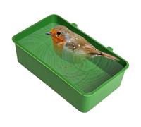 Pet Bird Bath - Sturdy Bird Bathtub for Bird Shower - Parrot Bathroom Bathtub, Bird Bath for Small Parrots Parakeets And Canaries, Parrot Birdbath Shower Accessories