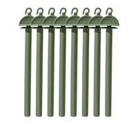 Pet Bird Cage Stand, 8X Perch Set, Training Exercise Bars, Safe Chewable Wood, Secure Easy Installation, Ideal for Parakeets Cockatiels Budgies Lovebirds