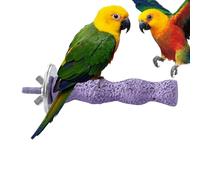 Pet Bird Cage Stand, Training Exercise Stick, Resin Paw Grinding Chewing Toy, for Parakeets, Cockatiels, Budgies, Lovebirds, Small Parrots, Cage Accessory, Pet Enrichment, 12cm/4.72 Inches
