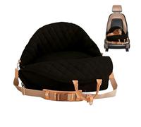 Pet Booster Car Seat - Portable Travel Bed for Small Dogs Cats | Padded Oxford Cloth Basket with Adjustable Buckle Straps, Raised Carrier Nest for Vehicle Front Rear Seat Outdoor Trips