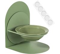 Pet Bowl, Ceramic Cat Bowl, Anti-Tip Magnetic Stand, Adjustable Food