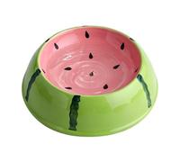 Pet Bowl - Fruit Pattern Ceramic FeedingDish,Non-Slip Dog Water Bowl | Effortless Clean Design Eliminates Hard-to-Remove Lefts, Avoids Odor Breeding Entirely, and Supports Healthy Long Term Feeding,