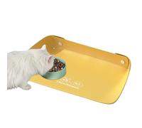 Pet Bowl Mat, Puppy Water Feeding Placemat, Non-Slip Splashproof Food Placemat for Dogs and Cats Feeding, Multi-Pet Households