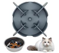 Pet Bowl Throw Fider Bowl es muy fácil de llevar. Shifter - Silicona Slow Dog Feeder Bol - Pet Slow Food - Plato interactivo Bloe Stop Dog Bow