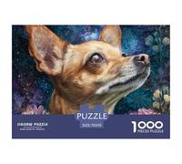 Pet Brain Training 1000 Pieces Puzzle, Premium Paper, Enhance Focus for Adults Teens Couples, A Loyal Dog Puzzles for Family Gatherings 70x50cm/1000pcs