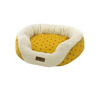 Pet Brands Cath Kidston - Cama cómoda para Mascotas, Lavable a máquina, Cama de Lujo con Forro Polar cálido, 60 cm x 50 cm x 20 cm