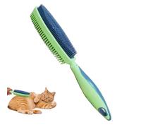 Pet Brush - Cepillo de aseo para perros | pelo de gato | Doble cara para descamar, Shedding, Grooming Tool For Long & Short Haired Pets, Cat, Self-Cleaning For Pets