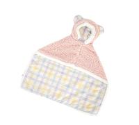 Pet Cape Blanket Cold Weather Coat Wrap Soft Dog Winter Coat with Hat Kitten Thicken Cloak Blanket for Small Medium Dogs and Cats Cozy Warm Pet Winter Coat for Cold Weather Protection