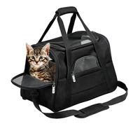 Pet Carrier - 44×25cm Soft Carrying Sling Crate Shoulder Puppy Carrier Portable Pet Bag Foldable Cat Carriers with Pad Breathable Travel Backpack For Cats Dogs