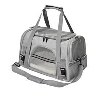 Pet Carrier Bag - Cat Travel Backpack, Puppy Transport Tote, Breathable Animal Storage System, Adjustable Comfort Support Design | Portable Feline Mobility Equipment, Small Canine Security Organizer