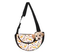 Pet Carrier Bag, Lightweight Breathable Sling, Adjustable Mesh Dog Carrier, Ventilated Outing Backpack, Oxford Cloth, Small & Medium, Portable for Travel, Hiking, Outdoor