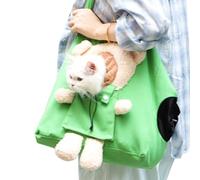 Pet Carrier Bag | Top Opening, Removable Mat and Breathable Mesh | Soft-Sided Portable Foldable Airline Approved Cat Transport Carriers for Small&Medium Cats Kitten Puppy