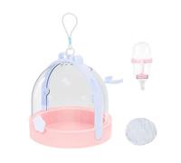 Pet Carrier | Portable Pett Playpen Cage | Pet Supplies Holder Case with Water Bottle | Ideal for Gerbil Bird Chinchilla Hedgehog Outdoor Fishing Walking Camping