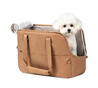 Pet Carrier Sling Bag, Breathable Cat and Dog Shoulder Carrier, 7kg | Breathable Mesh, Anti Escape Hook, Padded Shoulder Strap, Hard Bottom Board, Multiple Pockets, For Pets Up To 7kg