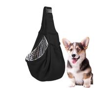 Pet Carrier Sling Bag para Perros pequeños, de Transporte Segura para Perros sin Manos, Portador de Cabestrillo para pequeño y Seguro sin Manos, Bolso de Cabestrillo para Cachorros con Correa a