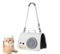 Pet Carrier Tote Bag, Waterproof Travel Bag with Shoulder Strap, Large Capacity Organizer to Your Puppies, Kittens, Ideal for Hiking, Camping, Short Trips, Picnics, Commuting, Outdoor Use, 40x26x26cm
