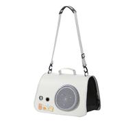 Pet Carrier Tote, Large Puppy Kitten Travel Bag, Waterproof Organizer with Shoulder Strap for Short Trips Hiking Camping Commuting Outdoor Walks Vet Visits, 15.75x10.24x10.24 Inches