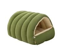 Pet Cave Nest Bed - Soft Dog Cat House Shelter, Warm Sleeping Den Cushion Item, Comfortable Plush Indoor Outdoor Rest Accessory Tool, Insulated Winter Protection Animal Bed | Kitten Care, Puppy