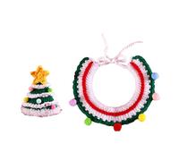 Pet Christmas Costume Suit, Knitted Cat Collar Hat, Soft Pet Costume Accessories, Holiday Pet Outfits, Cute Dog and Cat Costumes, Festive Pet Attire, Christmas Costume For Small Dogs